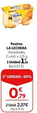 Oferta de Nestlé - Postres La Lechera por 1,58€ en Alcampo