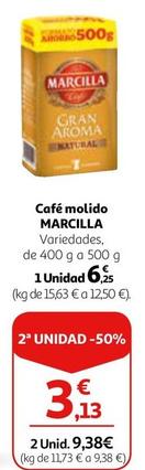Oferta de Marcilla - Cafe Molido por 6,25€ en Alcampo