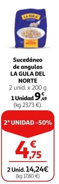 Oferta de La Gula del Norte - Sucedáneo De Angulas por 9,49€ en Alcampo