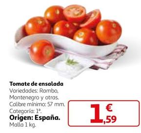 Oferta de Tomate De Ensalada por 1,59€ en Alcampo