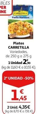 Oferta de Carretilla - Platos por 2,9€ en Alcampo