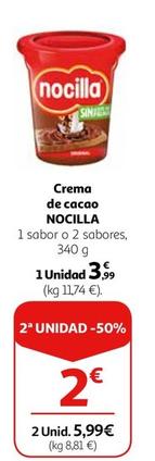 Oferta de Nocilla - Crema De Cacao por 3,99€ en Alcampo