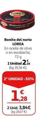 Oferta de Lorea - Bonito Del Norte  por 2,56€ en Alcampo