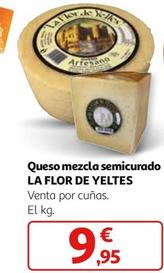 Oferta de La Flor De Yeltes - Queso Mezcla Semicurado por 9,95€ en Alcampo