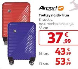 Oferta de Airport - Trolley Rígido Film por 37,99€ en Alcampo