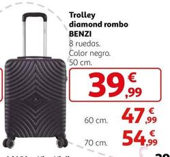 Oferta de Benzi - Trolley Diamond Rombo  por 39,99€ en Alcampo