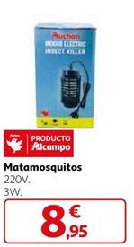 Oferta de Matamosquitos por 8,95€ en Alcampo