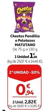Oferta de Snacks por 1,88€ en Alcampo