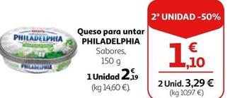 Oferta de Philadelphia - Queso Para Untar por 2,19€ en Alcampo