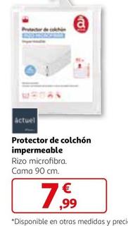 Oferta de Protector de colchón por 7,99€ en Alcampo