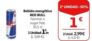 Oferta de Red Bull - Bebida energética por 1,99€ en Alcampo