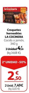 Oferta de La Cocinera - Croquetas Horneables por 4,99€ en Alcampo