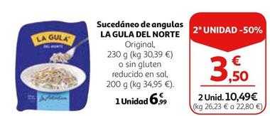 Oferta de La Gula del Norte - Sucedáneo De Angulas por 6,99€ en Alcampo