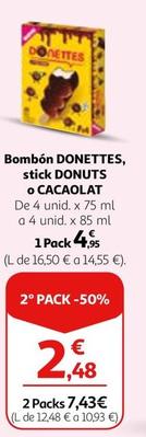 Oferta de Donuts - Bombon Donettes Stick por 4,95€ en Alcampo