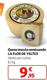 Oferta de La Flor De Yeltes - Queso Mezcla Semicurado  por 9,95€ en Alcampo