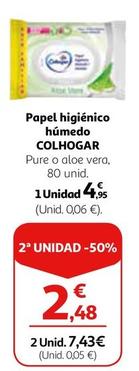 Oferta de Colhogar - Papel Higienico Humedo por 4,95€ en Alcampo