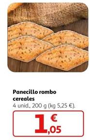 Oferta de Panecillo Rombo Cereales  por 1,05€ en Alcampo