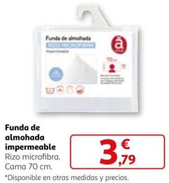 Oferta de Actuel - Funda De Almohada Impermeable por 3,79€ en Alcampo