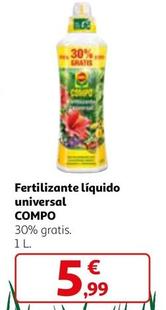 Oferta de Compo - Fertilizante Liquido Universal por 5,99€ en Alcampo