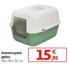 Oferta de Arenero para gatos por 15,95€ en Alcampo