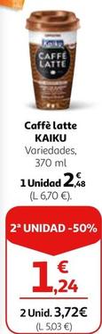 Oferta de Kaiku - Caffè Latte por 2,48€ en Alcampo
