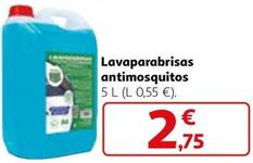 Oferta de Lavaparabrisas Antimosquitos por 2,75€ en Alcampo