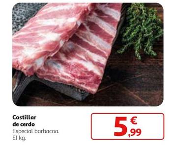 Oferta de Costillar de Cerdo por 5,99€ en Alcampo