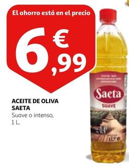 Oferta de Saeta - Aceite De Oliva por 6,99€ en Alcampo