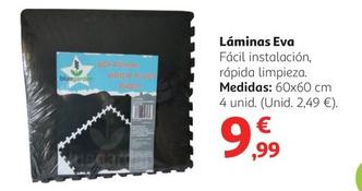 Oferta de Laminas Eva por 9,99€ en Alcampo