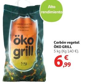 Oferta de  Öko Grill - Carbón Vegetal  por 6,99€ en Alcampo