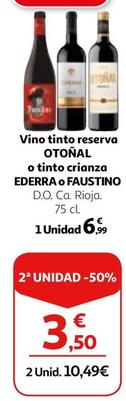 Oferta de Otoñal - vino tinto Reserva por 6,99€ en Alcampo