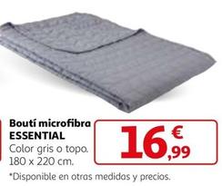 Oferta de Essential - Boutí Microfibra por 16,99€ en Alcampo