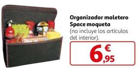 Oferta de Organizador Maletero Space Moqueta por 6,95€ en Alcampo