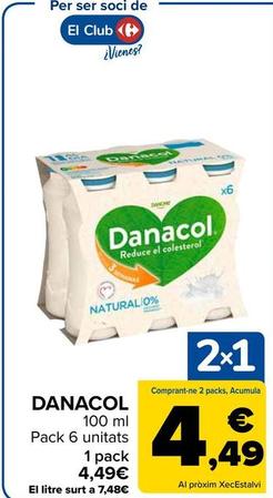 Oferta de Danone - Danacol por 4,49€ en Carrefour