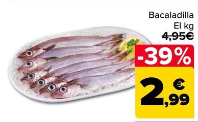 Oferta de Bacaladilla por 2,99€ en Carrefour