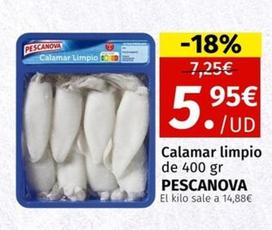 Oferta de Calamares por 5,95€ en Maskom Supermercados