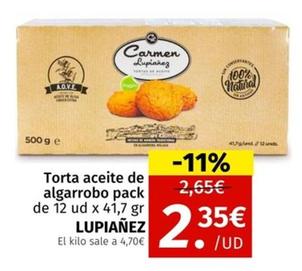 Oferta de Torta por 2,35€ en Maskom Supermercados