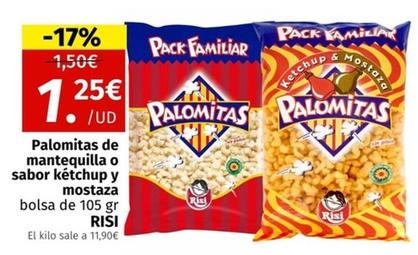 Oferta de Palomitas por 1,25€ en Maskom Supermercados