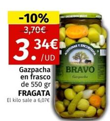 Oferta de Gazpacho por 3,34€ en Maskom Supermercados