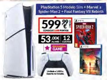 Oferta de PS5 por 599,99€ en Game