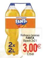 Oferta de Fanta naranja por 3€ en Plenus Supermercados