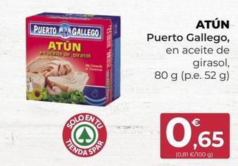 Oferta de Atún en conserva por 0,65€ en SPAR Gran Canaria