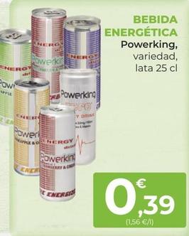 Oferta de Bebida energética por 0,39€ en SPAR Gran Canaria