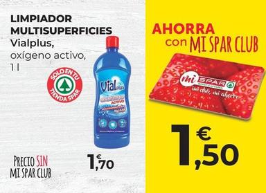Oferta de Limpiadores por 1,7€ en SPAR Gran Canaria