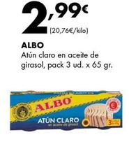 Oferta de Atún claro por 2,99€ en Supermercados Lupa