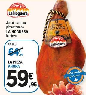 Oferta de La hoguera - Jamon Serrano Pimetonado por 59,95€ en E.Leclerc