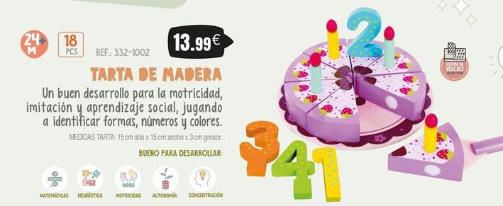 Oferta de Tartas por 13,99€ en Juguetilandia