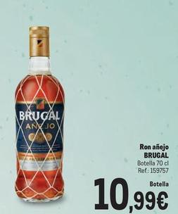Oferta de Brugal - Ron Añejo por 10,99€ en Makro