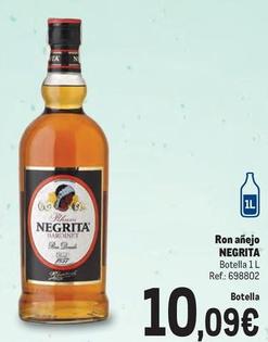 Oferta de Negrita - Ron Añejo por 10,09€ en Makro