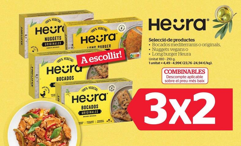 Oferta de Heura - Seleccion De Productos por 4,49€ en La Sirena